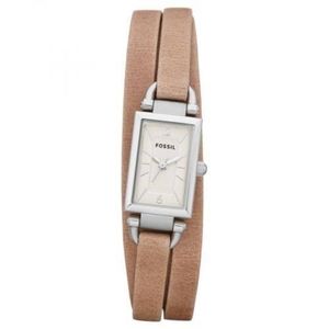 Leather Fossil watch